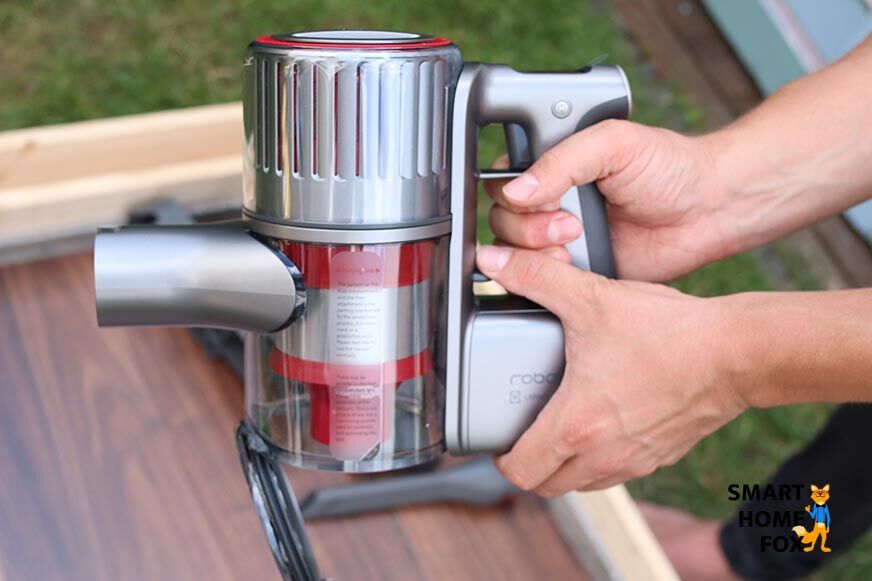 aspirateur roborock h7 vidange bac